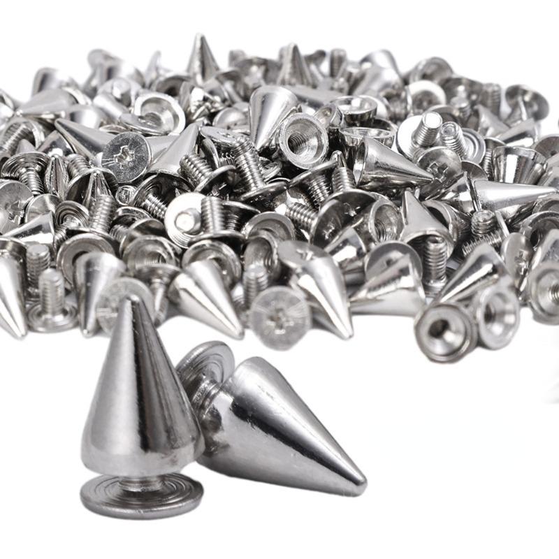Product Introduction of 10/20pcs DIY Spike Punk Rivets Metal Cone Studs Fashion Punk Style Women Men Clothes Shoes Leather Accessories 16