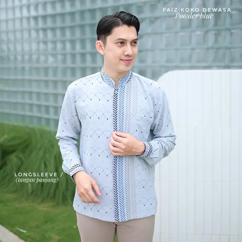 3.3 DISKON Rereyshop Faiz Koko Dewasa - Kemeja Koko Sarimbit Terlaris | Sarimbit Lebaran 2025 - Koko Lengan Panjang Koko Lengan Pendek - Koko Premium Terbaru 0