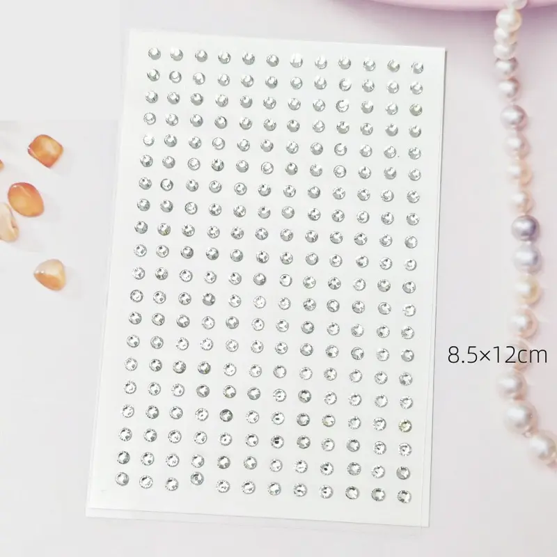 Đá đính mặt trang điểm/makeup bling bling tấm 240 hạt 8