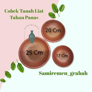 COBEK TANAH LIAT TAHAN PANAS SAMBAL GAMI 20 CM