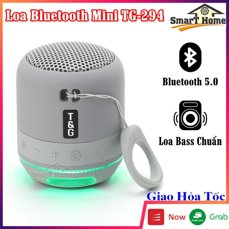 Loa Bluetooth Mini Bass Mạnh TG294 - Loa Không Dây Cầm Tay TG 294 Kết Nối 2 Loa Với Nhau Hoặc Điện Thoại ,TV PC Tích Hợp Mic Đàm Thoại