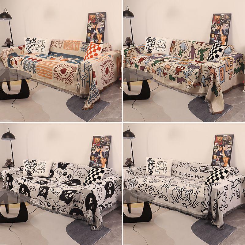 Product Introduction of INS Nordic sofa cover, Internet celebrity cover, all included, dust-proof, suitable for all seasons, universal sofa cover 6
