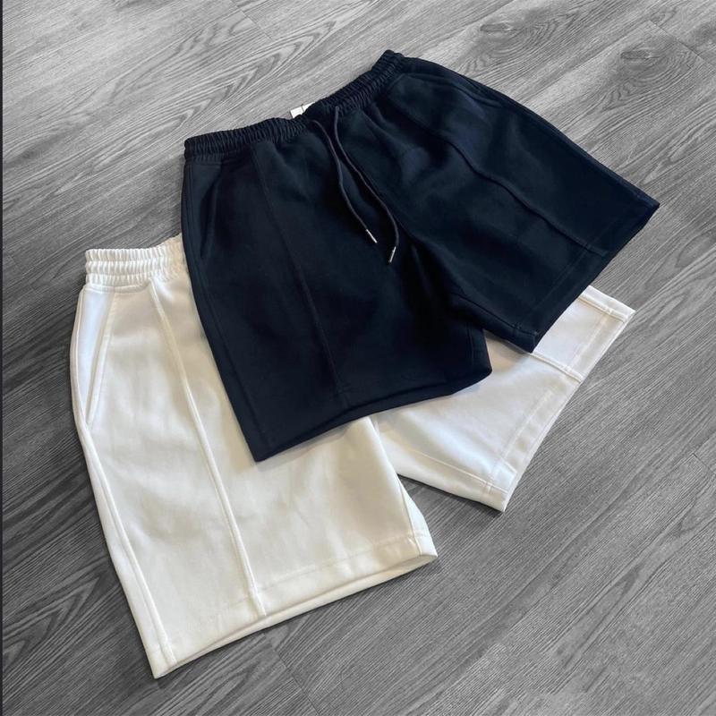 COMBO 2 Quần Short unisex nam nữ chất cotton cao cấp, phong cách thể thao, mặc thoáng mát, co dãn 4 chiều, quần đùi nam nữ, basi Sport Quần Ngố 0