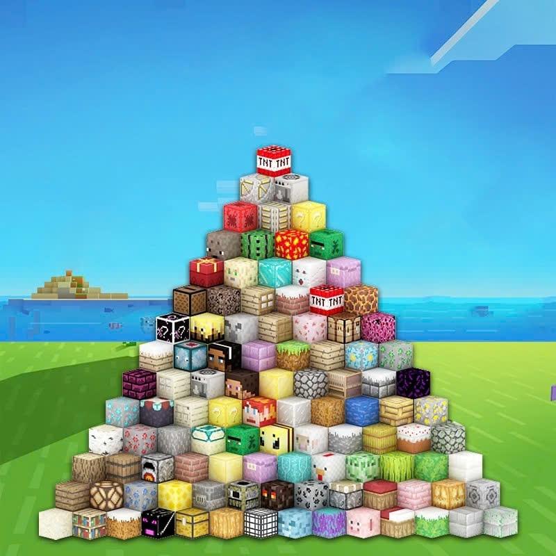 Bộ đồ chơi xếp gạch Khối Nam Châm Minecraft DIY khối xây dựng- đồ chơi giáo dục trẻ em 7