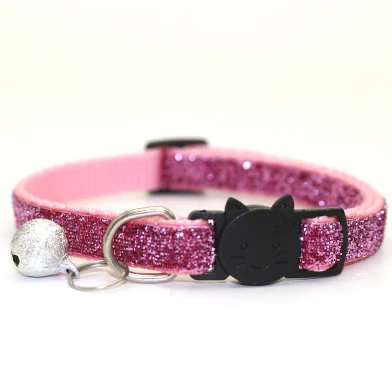 Product Introduction of Cat Collar Colors Reflective Breakaway Neck Ring Necklace Bell Pet Products Safety Elastic Adjustable with Soft Material 10