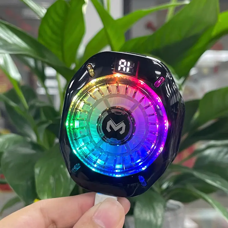 Quạt Tản Nhiệt Điện Thoại,Sò Lạnh Memo CX10 Ai - LED Gaming, Làm Lạnh Cực Nhanh (BH Lỗi 1 Đổi 1) 8