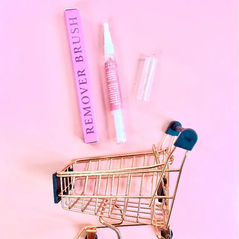 Remover Glue Eyelash Brush Penghilang Lem Bulumata Tidak Perih