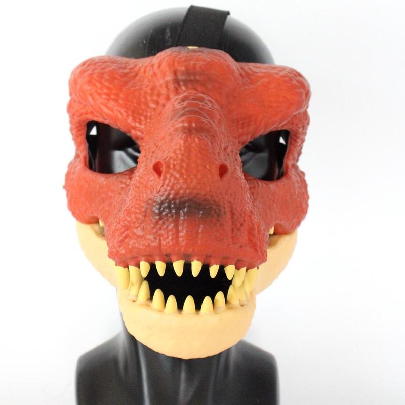 Product Introduction of mask role playing props performance headwear Jurassic World Raptor Dinosaur Festival children's toy carnival gift 7