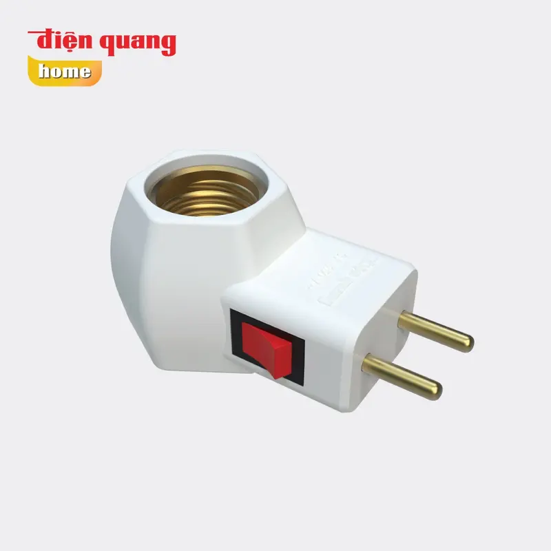 Chuôi đèn Điện Quang E27 đa dạng mẫu mã phù hợp bóng đèn chuôi xoắn 4