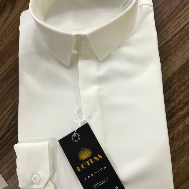 Áo sơ mi dấu Cúc Trơn ZOCO Menswear Nam 3
