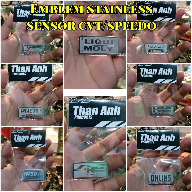 Emblem sensor cvt vario stainless liquimoly ohlins proti hrc ktc rcb koso yss 0