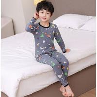 Gambar Halomam - Pajamas Character Baby ( Baju tidur anak /piyama baby 0-3 tahun ) Newborn - Dino Grey, 0-6M dari halomam Kota Tangerang Selatan 1 Tokopedia