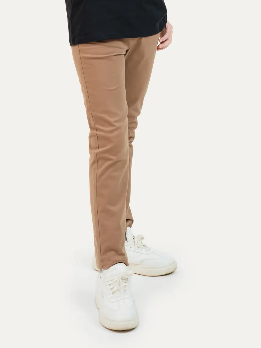 Quần ống suông KaKi mềm cao cấp bé trai, 8-17 tuổi