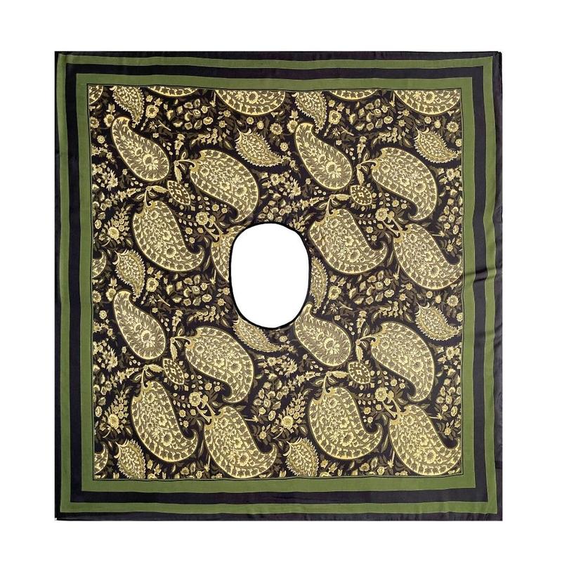 Product Introduction of Women Luxury Silk Scarf Breathable Print Handkerchief Spring Smooth Bandana 21