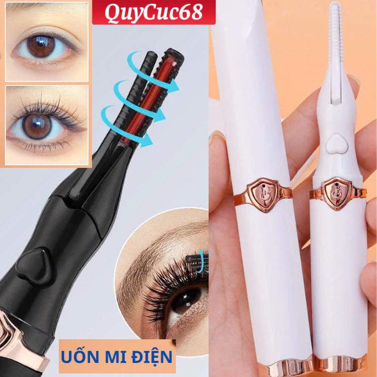  Máy Uốn Mi Nhiệt  Máy Uốn Mi Bằng Nhiệt Làm Cong Mi Tự Động Sạc Điện Cổng USB Có Tích Hợp Kẹp Mi Thế Hệ Mới 2025 