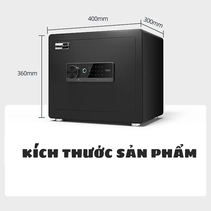 [MẪU 2024] Két sắt mini khóa vân tay khóa số cao cấp,Két sắt chống cháy cho gia đình nhà hàng khách sạn gắn tủ 8