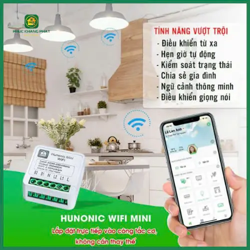 Công tắc điều khiển từ xa Hunonic Mini 1