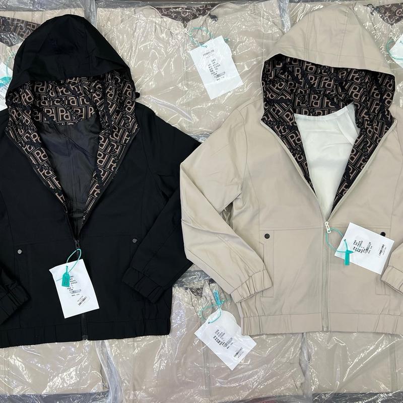 khoác gió kaki pa-da , di_o 2 màu kem và đen hàng Qc dày đẹp, kiểm tra hàng thoải mái Nam Menswear Áo 1