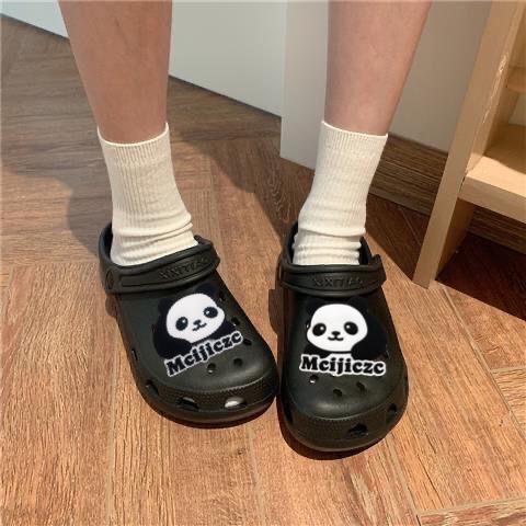 Product Introduction of M18 Giày Lỗ Bao Đầu nữ 2024 đế dày mùa hè 3 màu DéP Shoes 23