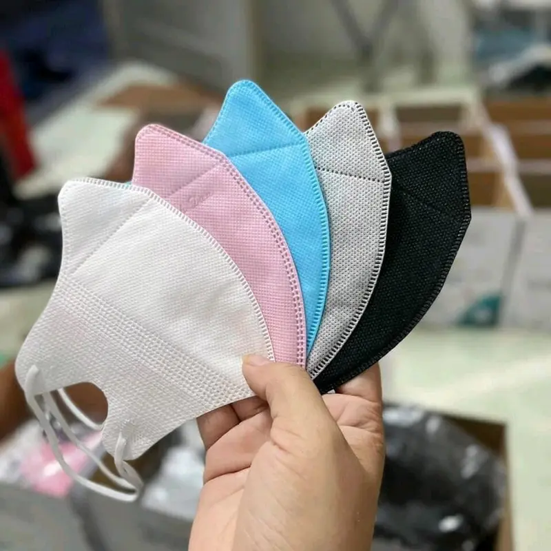 Thùng 400 cái khẩu trang 5D Linh Đan cho người lớn Phụ Kiện Women Voi 3