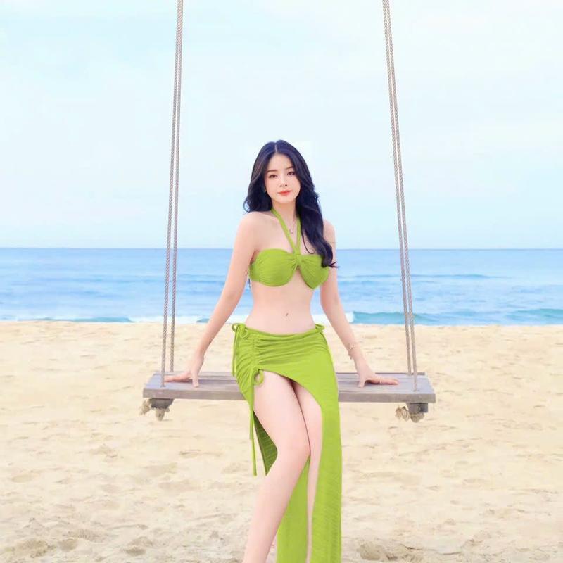 Bikini Bella Đồ Bơi Bikini Dạng quây váy Set 3 Chi Tiết MIE 2024