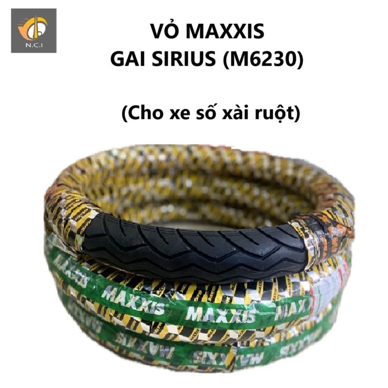 VỎ MAXXIS GAI SIRIUS M6230 - Dùng cho xe số xài ruột -Lốp xe máy chính hãng- Phụ Kiện Phụ Tùng Lốp
