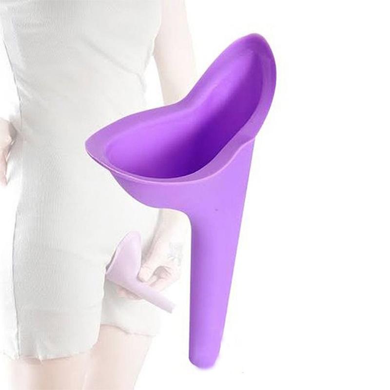 New Standing Pee Ladies Women Standing Piss Urine Wee Funnel Urinate Device Woman Urinal 0