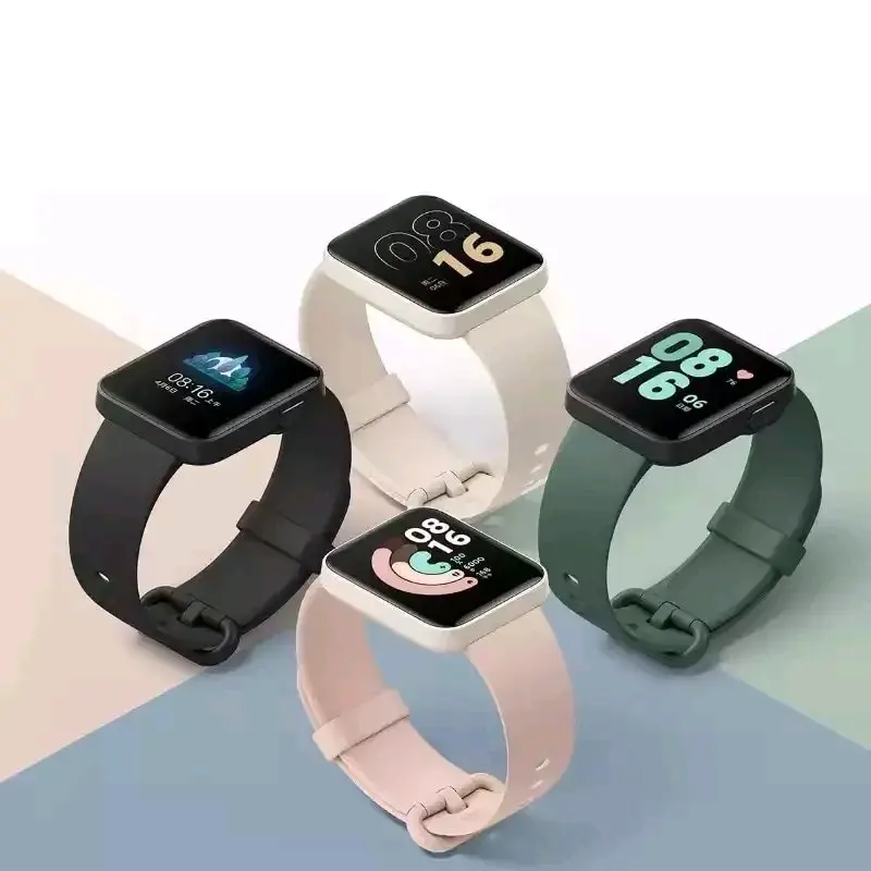 Strap Xmi Mi Watch 2 Lite || Strap Polos Mi Watch 2lite biru black Hijau Hitam Jam Pink Accessories 8