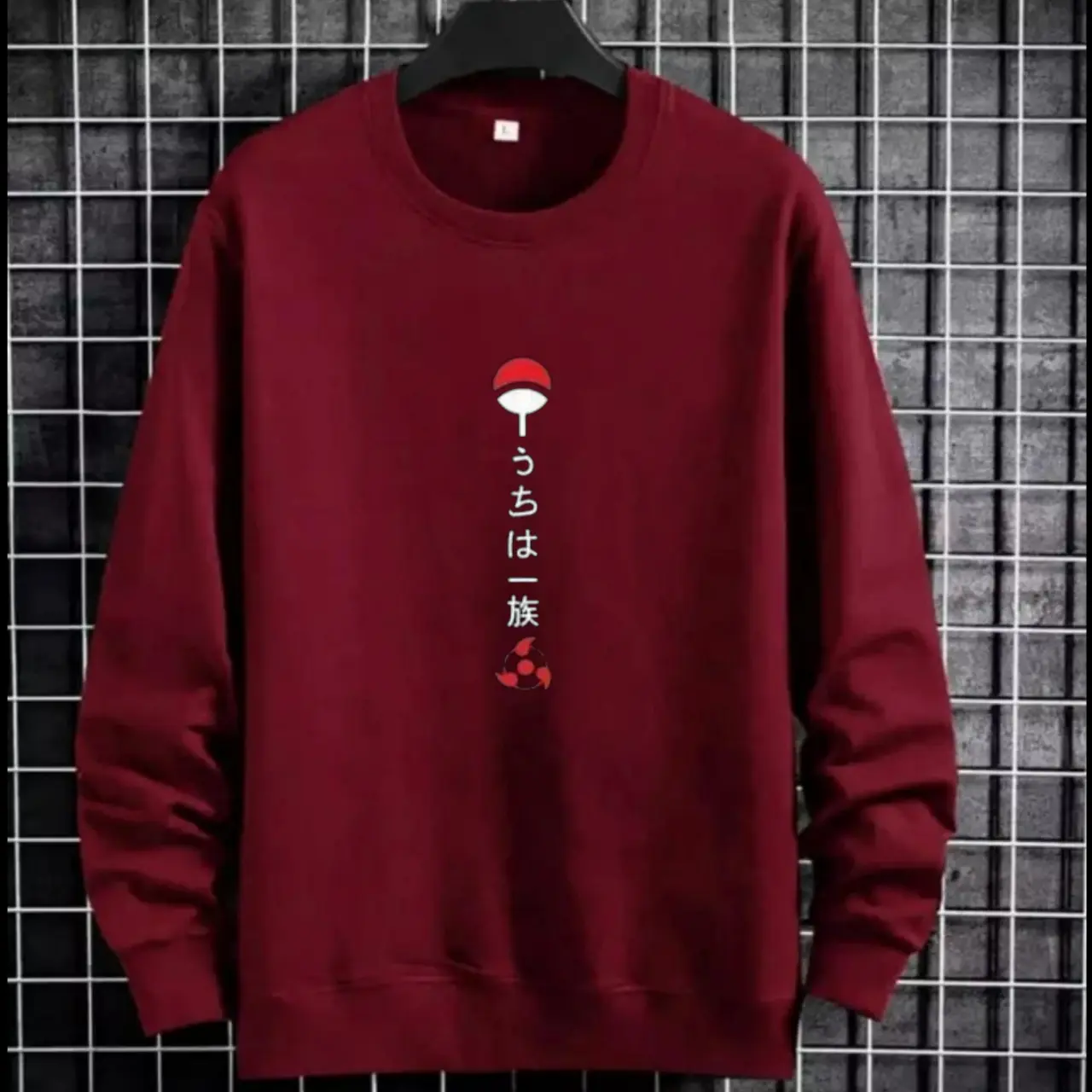 BISA COD - BAJU KAOS UCHIHA LENGAN PANJANG UNISEX / KAOS PRINTING / KUALITAS BAGUS FASHION PRIA MURAH TERLARIS