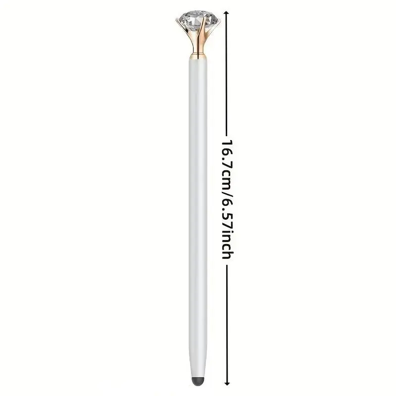 Colorful Artificial Diamond Design Stylus Pen, Multipurpose Touch Screen Capacitive Pen, Stylus for iPad, Android, Chrome Book, Tablet 1