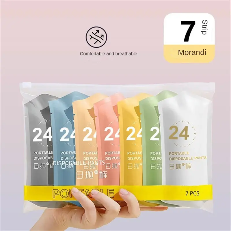 Đồ Lót Dùng Một Lần, 5 Cái / gói, Dành Cho Phụ Nữ Mang Thai, Quần Lót Cotton Mềm Mại, Ngoại Cỡ, Thích Hợp Sau Sinh, Quần Lót Cho Phụ Nữ 1