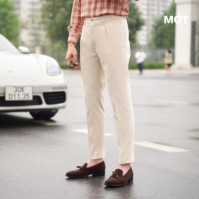 Quần Kaki Thô Nam Dáng Basic Thiết Kế MÓT - M.Q05 1