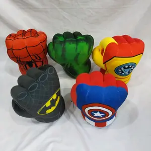 Boneka Mainan Boxing Super hero Gloves Sarung Tinju Mainan Anak Tangan Kanan Game