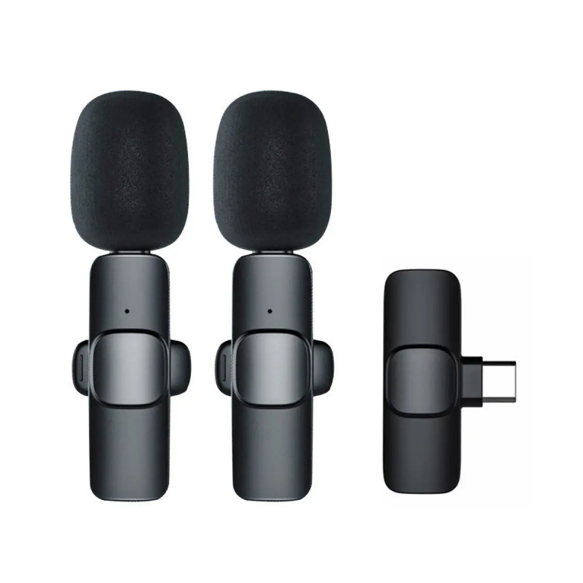 Mobile wireless lavalier microphone for live streaming sales, noise reduction, Bluetooth mini lavalier microphone