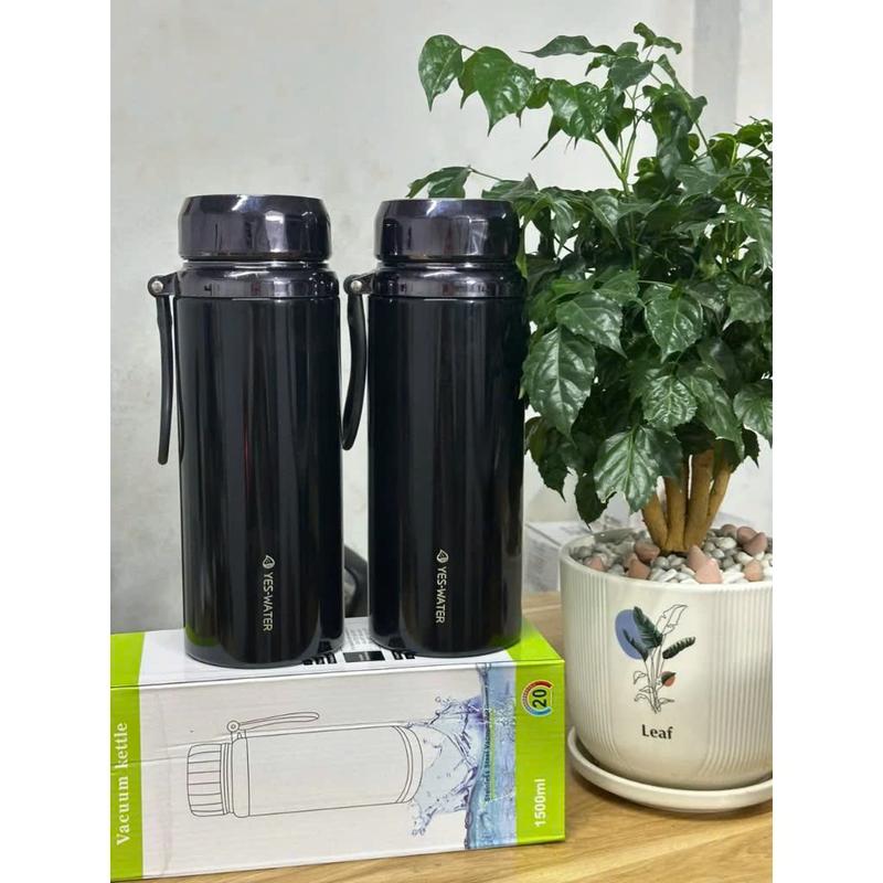 (Xả kho) Bình giữ nhiệt nóng lạnh 1500ml inox 304 cao cấp 2