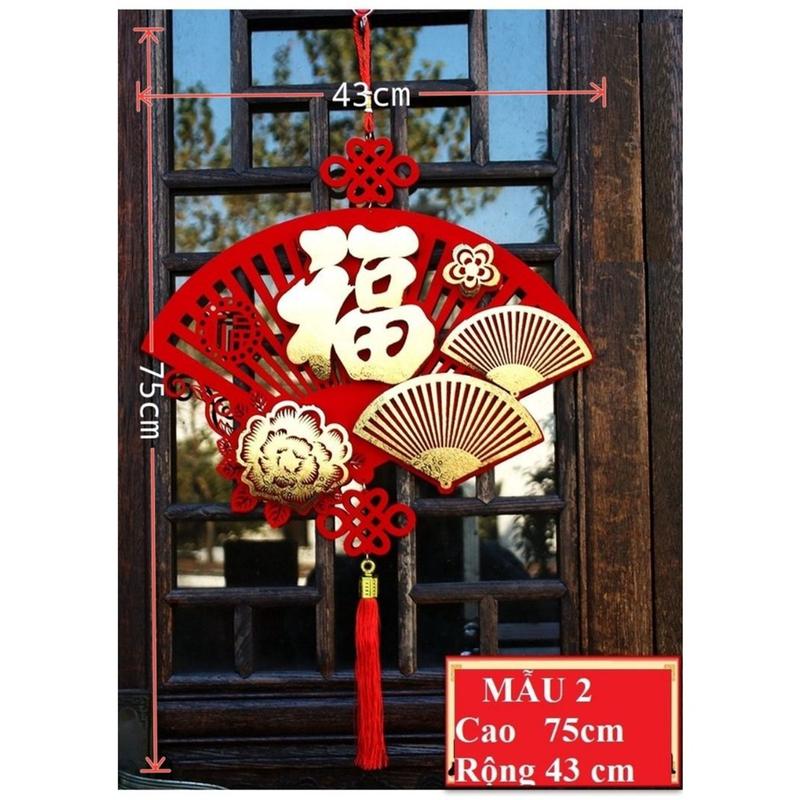 Liễn Treo Tường Chữ Phúc Trang Trí Ngày Tết