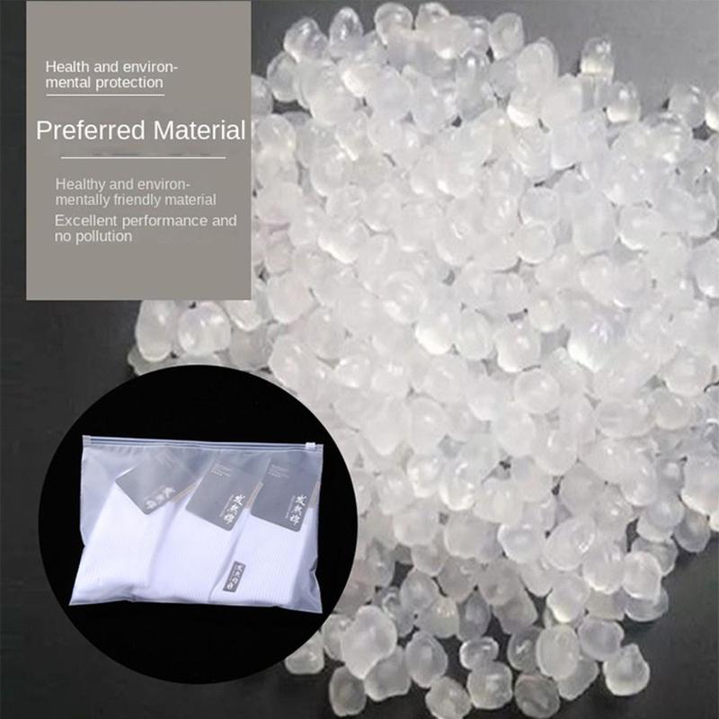 50Pcs With Air Hole Frosted Matte Storage Bag Reusable Sealed Clothing Packaging Travel Shipping Plastic Zipper Bag Cosmetic Storage 5