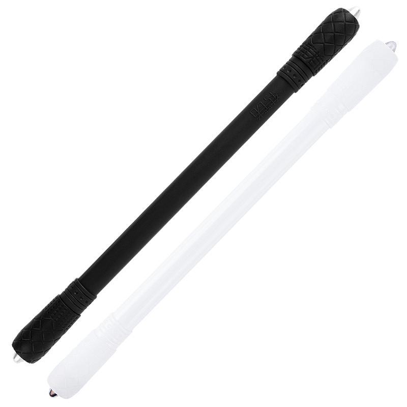 Product Introduction of Silicone Spinning Pen, 2 Counts Non-writing Spinning Pen, Rolling Finger Rotating Pen, Office Stationery & Supplies for Adults Students 0