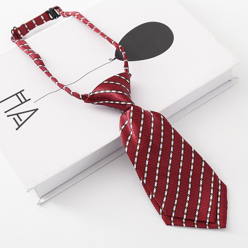 Product Introduction of Liangqi Kindergarten Tie Bow Tie Primary School Student Junior Grade Male and Female Children's Bow Bow Tie Wine Red 2