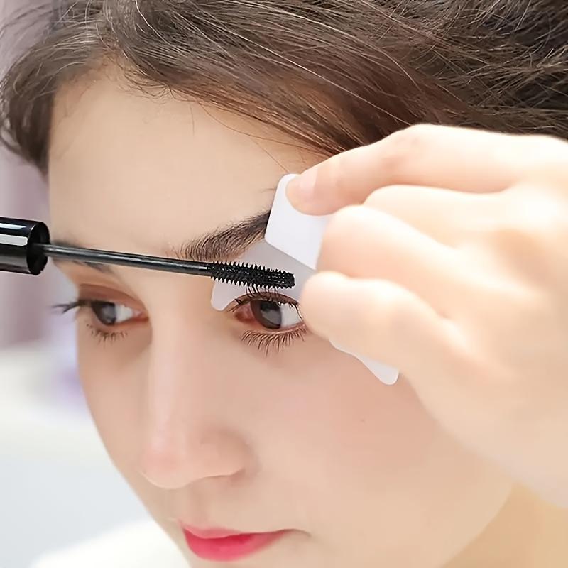 Trợ lý trang điểm mắt đa chức năng, chất liệu silicon, bảo vệ Mascara dễ dàng, dụng cụ bôi Phấn Mắt chính xác, mẫu đệm Kẻ Mắt có thể tái sử dụng, trang điểm mắt nhanh chóng, không lem, hoàn hảo, không mùi, nhẹ nhàng và dễ làm sạch Nữ Cosmetic 7
