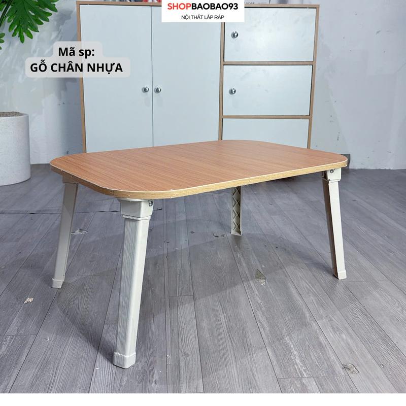 Product Introduction of Bàn gấp gọn chất liệu Gỗ MDF ngồi bệt để giường laptop đa năng 14