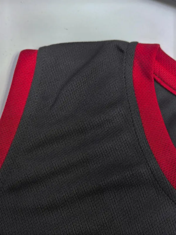 Men's Letter & Number Print Tank Top, Casual Sleeveless Basketball Jersey for Training Competition, Men's Summer Sports Top 4