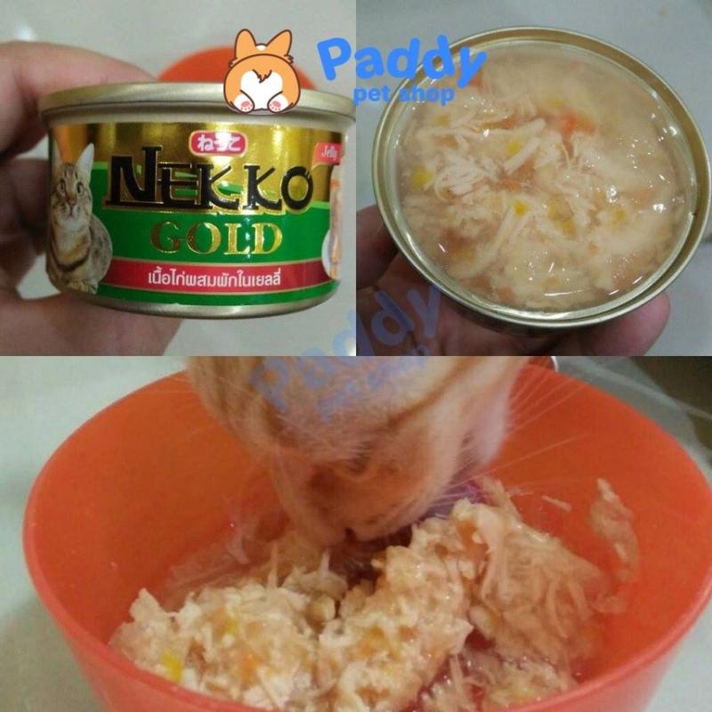 Pate Mèo Nekko Gold - Lon 85g (khẩu Thái Lan) 6