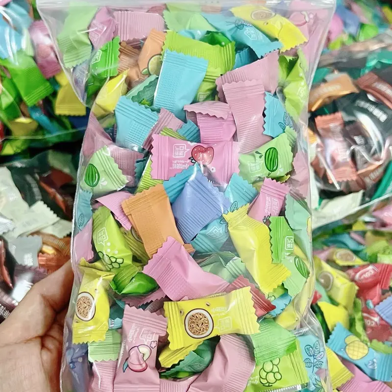 300g Kẹo trái cây Mix 12 vị thơm ngon,mát lạnh hàng chuẩn loại 1 . Chua Ăn Vặt - Ăn vặt cùng Bơ 0