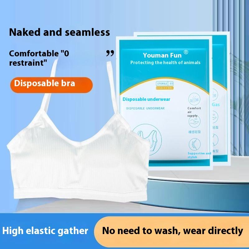 Áo Ngực Đồ Lót Dùng Một Lần, 5 Chiếc, Chất Liệu Cotton Nguyên Chất, Ngoại Cỡ, Khử Trùng, Vô Trùng, Thích Hợp Đi Du Lịch, Chuyến Đi Công Tác, [Thanh Toán Khi Nhận Hàng] Áo Khoác Dù Quần Đùi Bigsize Áo Khoác Dù Combo Áo Su Áo lót đúc Áo Lót Nữ Áo Ngực Đúc á