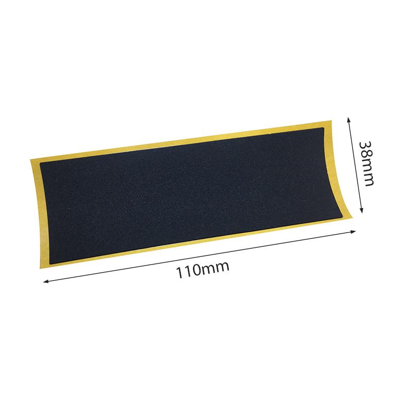 Product Introduction of HZ-Outdoor Products 10Pcs/Lot Black Fingerboard Deck Uncut Tape Stickers Black Foam Grip Tape Non-Slip Stickers 38Mmx110Mm Outdoor Sport 19