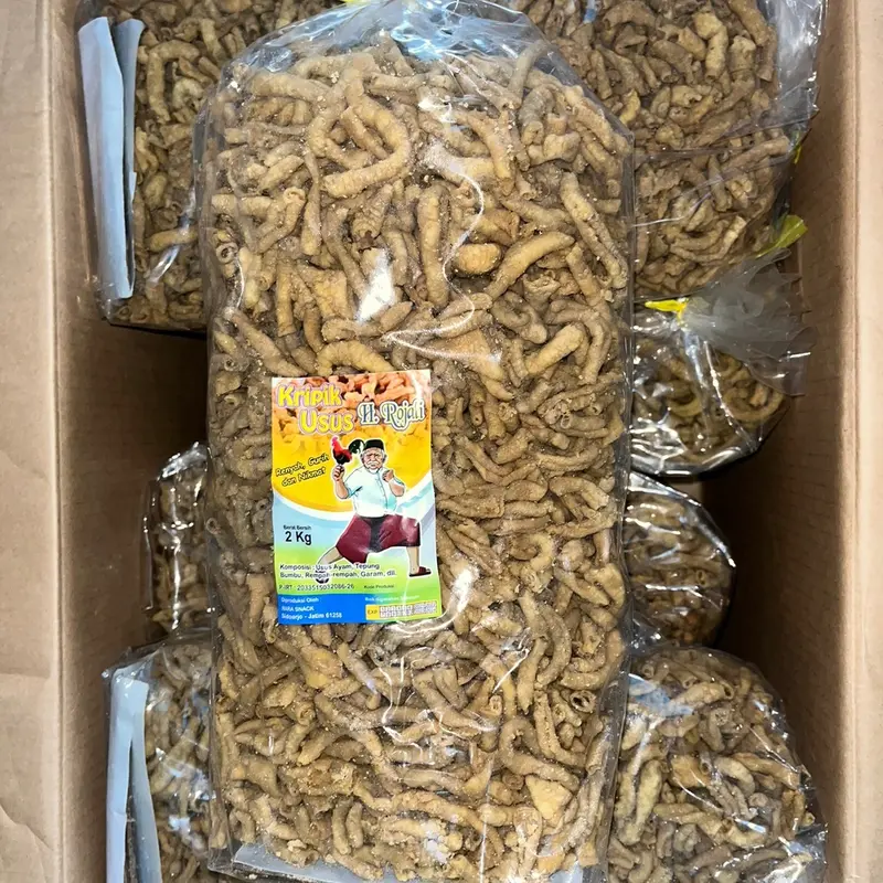 Keripik Usus Rojali 1 Ball 2 Kg Renyah Gurih Crispy 2