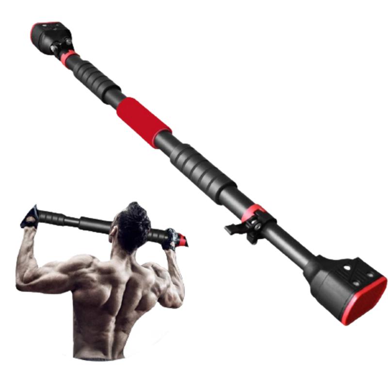 Thanh tập xà đơn treo tường gắn cửa cao cấp có chốt chống xoay tùy chỉnh từ 72 - 140cm phù hợp tập thể thao tại nhà WELIKE x a