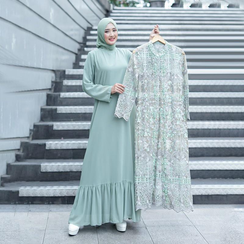 NEW ARRIVAL KANISYA DRESS ORIGINAL / GAMIS PESTA KONDANGAN / BAJU GAMIS WANITA PREMIUM / DRESS KONDANGAN PREMIUM / GAMIS PAYET / DRESS TERBARU / GAMIS OUTHER LEPAS PASANG / DRESS WANITA 4