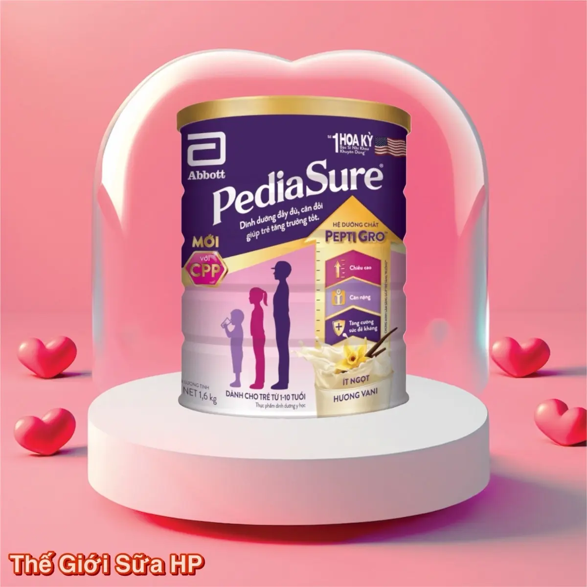 Thực phẩm bổ sung sức khoẻ PEDIASURE 800gcho trẻ trên 2 tuổi